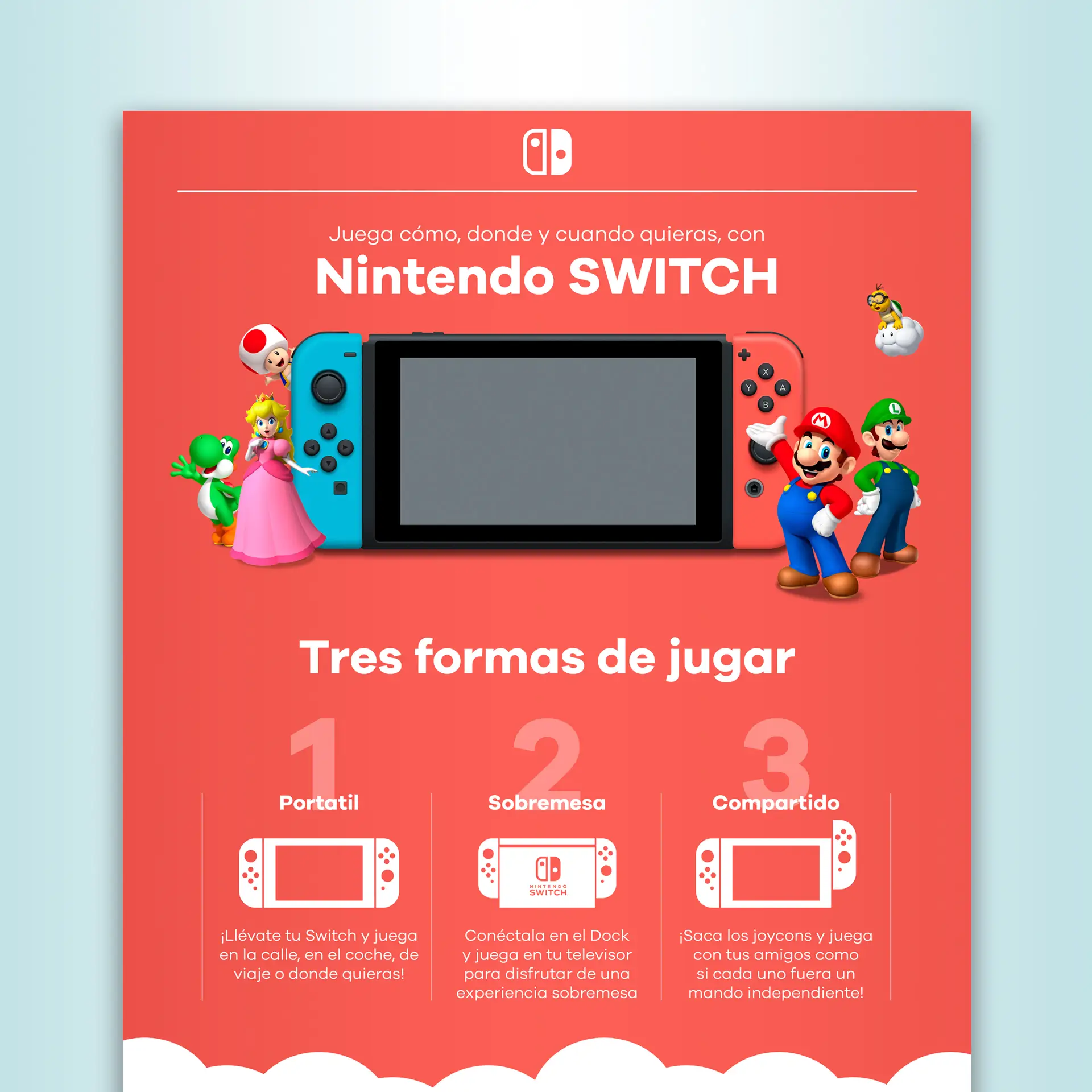 Nintendo Switch Landing